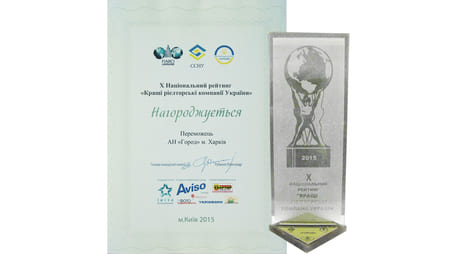 Нагороди за 2015 рік