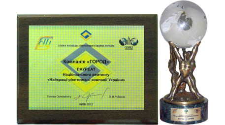 Нагороди за 2012 рік