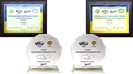 Нагороди за 2018 рік