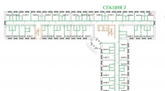 Секция 2, план 1-7 этажей