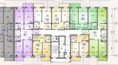 Дом 7, план 3-11 этажей