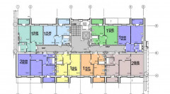 Дом 15А, план типового этажа