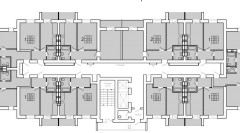 План  5-6 этажа м2