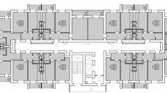 План  7-12 этажа м2